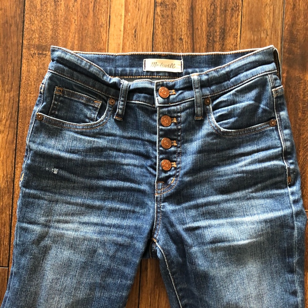 Madewell 9 inch high riser skinny skinny